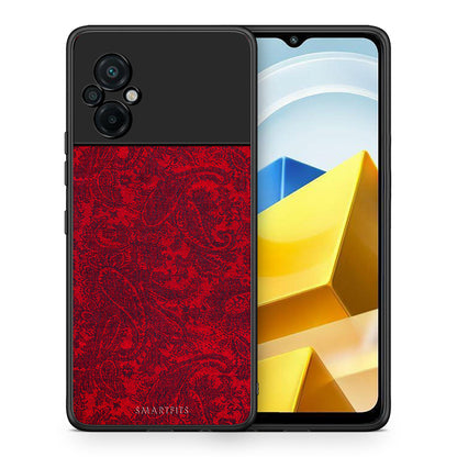 Θήκη Xiaomi Poco M5 / Redmi Note 11E Paisley Cashmere από τη Smartfits με σχέδιο στο πίσω μέρος και μαύρο περίβλημα | Xiaomi Poco M5 / Redmi Note 11E Paisley Cashmere case with colorful back and black bezels
