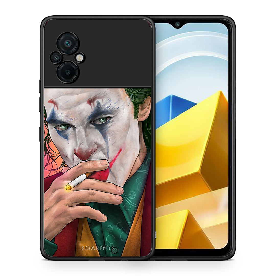Θήκη Xiaomi Poco M5 / Redmi Note 11E JokesOnU PopArt από τη Smartfits με σχέδιο στο πίσω μέρος και μαύρο περίβλημα | Xiaomi Poco M5 / Redmi Note 11E JokesOnU PopArt case with colorful back and black bezels