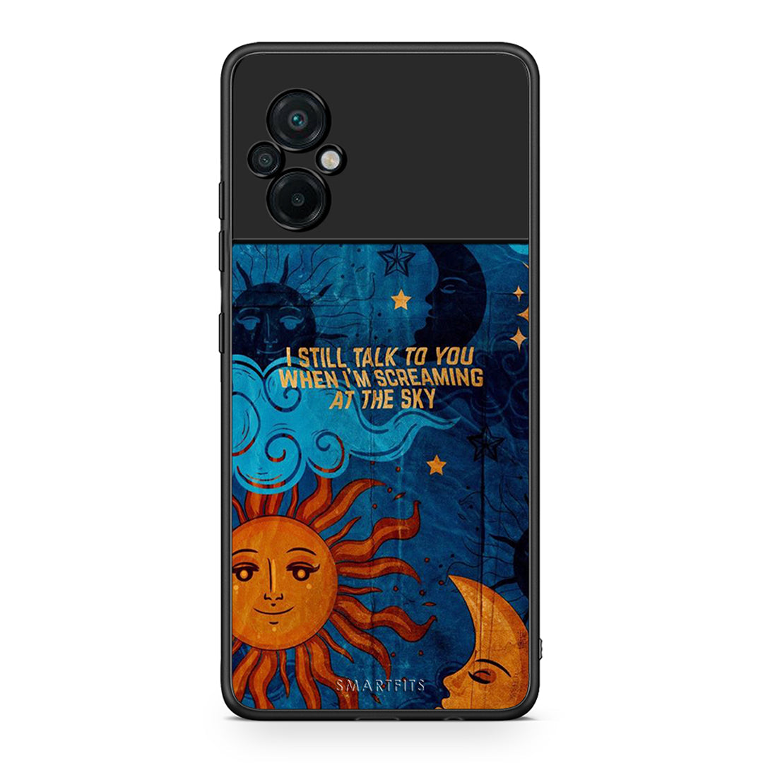 Xiaomi Poco M5 / Redmi Note 11E Screaming Sky θήκη από τη Smartfits με σχέδιο στο πίσω μέρος και μαύρο περίβλημα | Smartphone case with colorful back and black bezels by Smartfits