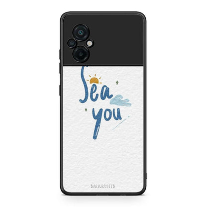 Xiaomi Poco M5 / Redmi Note 11E Sea You Θήκη από τη Smartfits με σχέδιο στο πίσω μέρος και μαύρο περίβλημα | Smartphone case with colorful back and black bezels by Smartfits