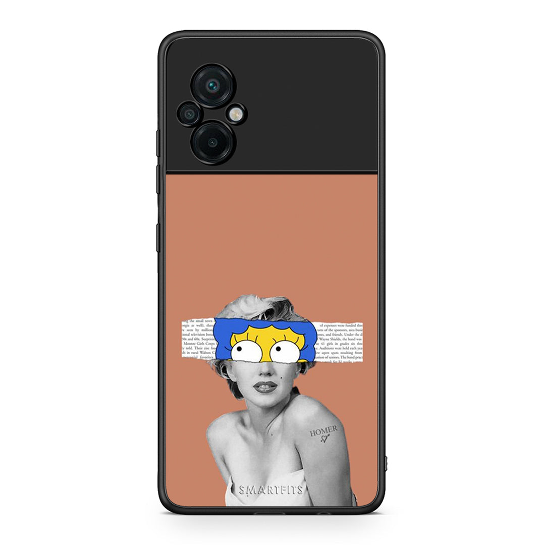 Xiaomi Poco M5 / Redmi Note 11E Sim Merilyn θήκη από τη Smartfits με σχέδιο στο πίσω μέρος και μαύρο περίβλημα | Smartphone case with colorful back and black bezels by Smartfits