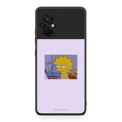 Xiaomi Poco M5 / Redmi Note 11E So Happy θήκη από τη Smartfits με σχέδιο στο πίσω μέρος και μαύρο περίβλημα | Smartphone case with colorful back and black bezels by Smartfits