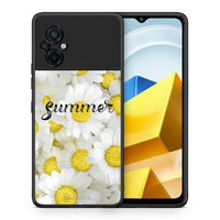 Thumbnail for Θήκη Xiaomi Poco M5 / Redmi Note 11E Summer Daisies από τη Smartfits με σχέδιο στο πίσω μέρος και μαύρο περίβλημα | Xiaomi Poco M5 / Redmi Note 11E Summer Daisies case with colorful back and black bezels