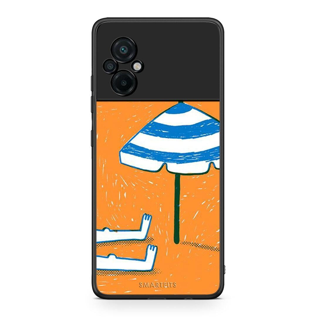 Xiaomi Poco M5 / Redmi Note 11E Summering Θήκη από τη Smartfits με σχέδιο στο πίσω μέρος και μαύρο περίβλημα | Smartphone case with colorful back and black bezels by Smartfits