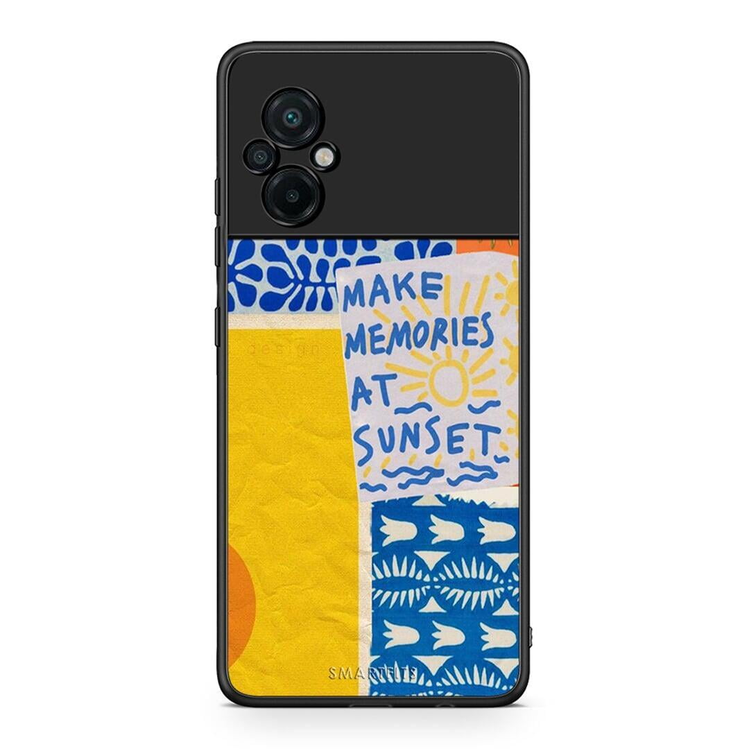 Xiaomi Poco M5 / Redmi Note 11E Sunset Memories Θήκη από τη Smartfits με σχέδιο στο πίσω μέρος και μαύρο περίβλημα | Smartphone case with colorful back and black bezels by Smartfits