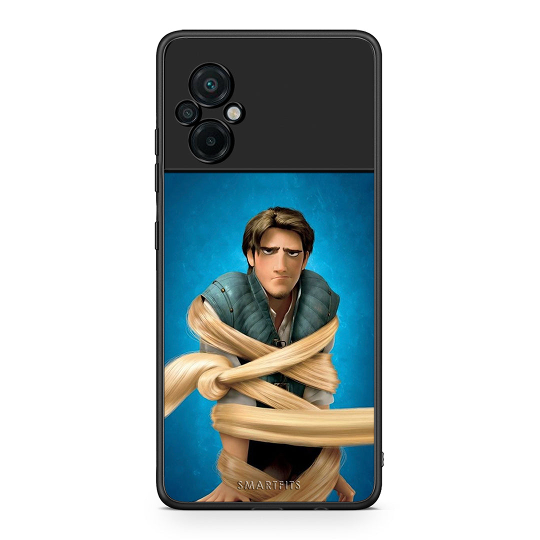 Xiaomi Poco M5 / Redmi Note 11E Tangled 1 Θήκη Αγίου Βαλεντίνου από τη Smartfits με σχέδιο στο πίσω μέρος και μαύρο περίβλημα | Smartphone case with colorful back and black bezels by Smartfits