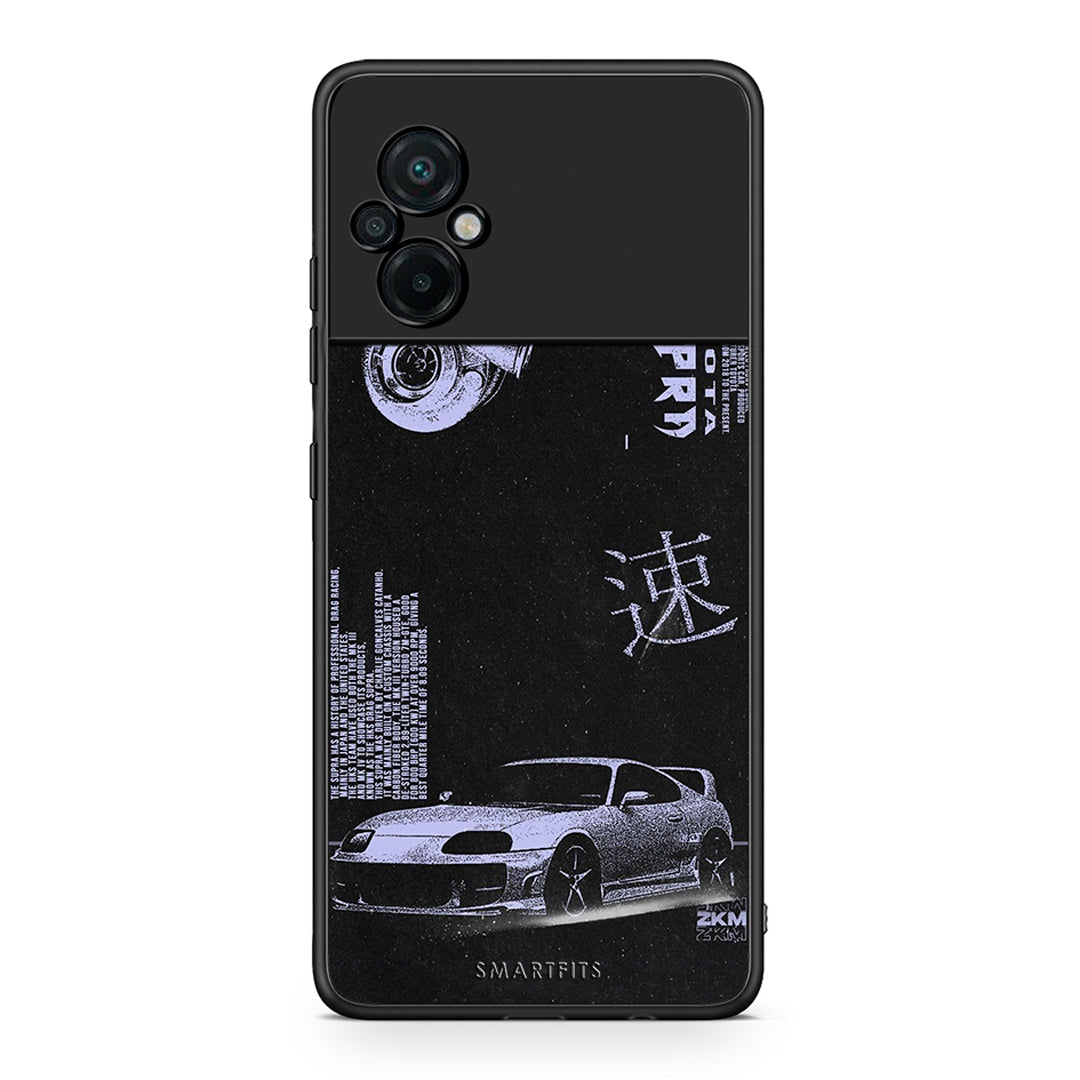 Xiaomi Poco M5 / Redmi Note 11E Tokyo Drift Θήκη Αγίου Βαλεντίνου από τη Smartfits με σχέδιο στο πίσω μέρος και μαύρο περίβλημα | Smartphone case with colorful back and black bezels by Smartfits