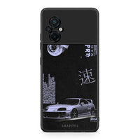 Thumbnail for Xiaomi Poco M5 / Redmi Note 11E Tokyo Drift Θήκη Αγίου Βαλεντίνου από τη Smartfits με σχέδιο στο πίσω μέρος και μαύρο περίβλημα | Smartphone case with colorful back and black bezels by Smartfits
