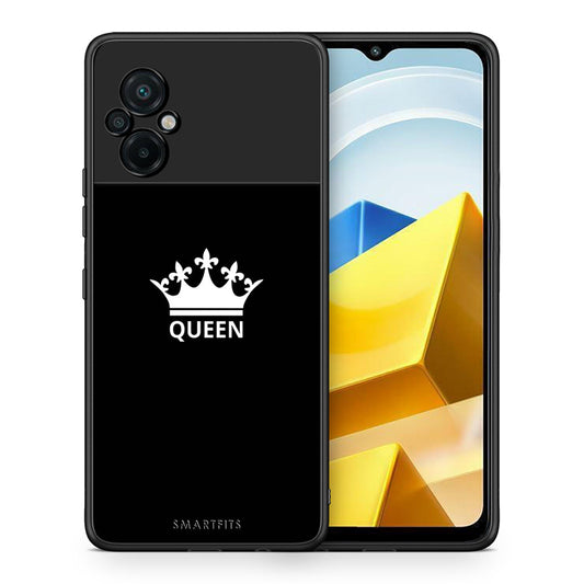 Θήκη Xiaomi Poco M5 / Redmi Note 11E Queen Valentine από τη Smartfits με σχέδιο στο πίσω μέρος και μαύρο περίβλημα | Xiaomi Poco M5 / Redmi Note 11E Queen Valentine case with colorful back and black bezels