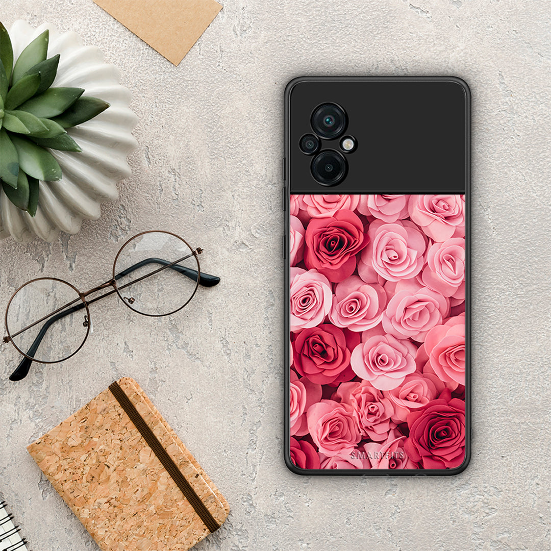 Valentine RoseGarden - Xiaomi Poco M5 θήκη