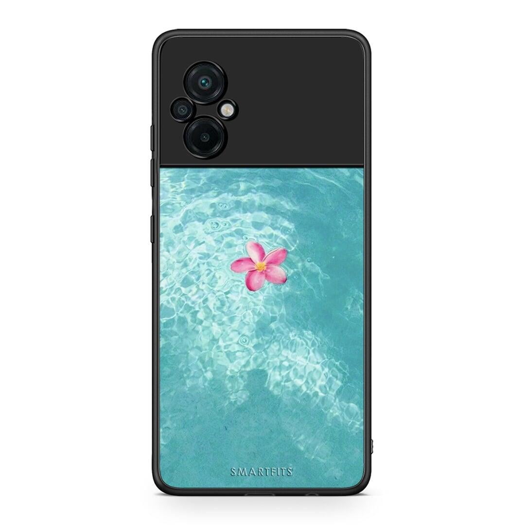 Xiaomi Poco M5 / Redmi Note 11E Water Flower Θήκη από τη Smartfits με σχέδιο στο πίσω μέρος και μαύρο περίβλημα | Smartphone case with colorful back and black bezels by Smartfits