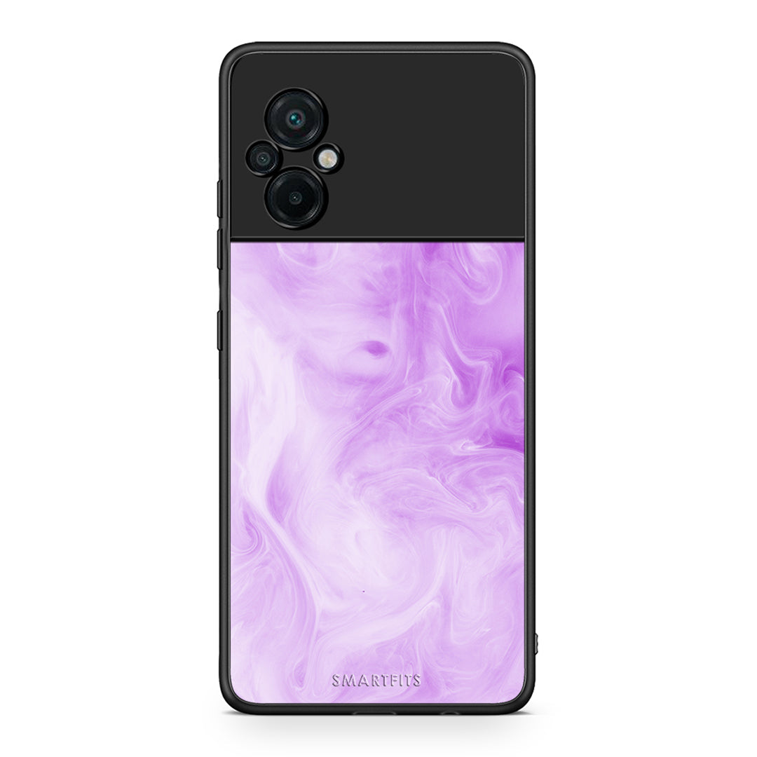 99 - Xiaomi Poco M5 / Redmi Note 11E Watercolor Lavender case, cover, bumper