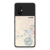 Thumbnail for Xiaomi Poco M5 / Redmi Note 11E Where Next θήκη από τη Smartfits με σχέδιο στο πίσω μέρος και μαύρο περίβλημα | Smartphone case with colorful back and black bezels by Smartfits