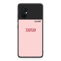Thumbnail for Xiaomi Poco M5 / Redmi Note 11E XOXO Love θήκη από τη Smartfits με σχέδιο στο πίσω μέρος και μαύρο περίβλημα | Smartphone case with colorful back and black bezels by Smartfits