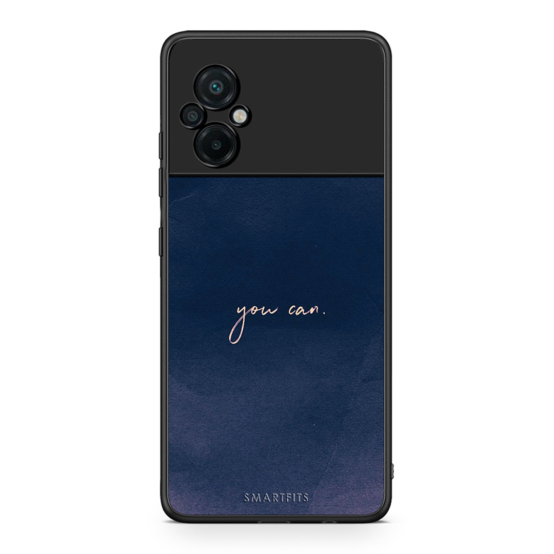 Xiaomi Poco M5 / Redmi Note 11E You Can θήκη από τη Smartfits με σχέδιο στο πίσω μέρος και μαύρο περίβλημα | Smartphone case with colorful back and black bezels by Smartfits