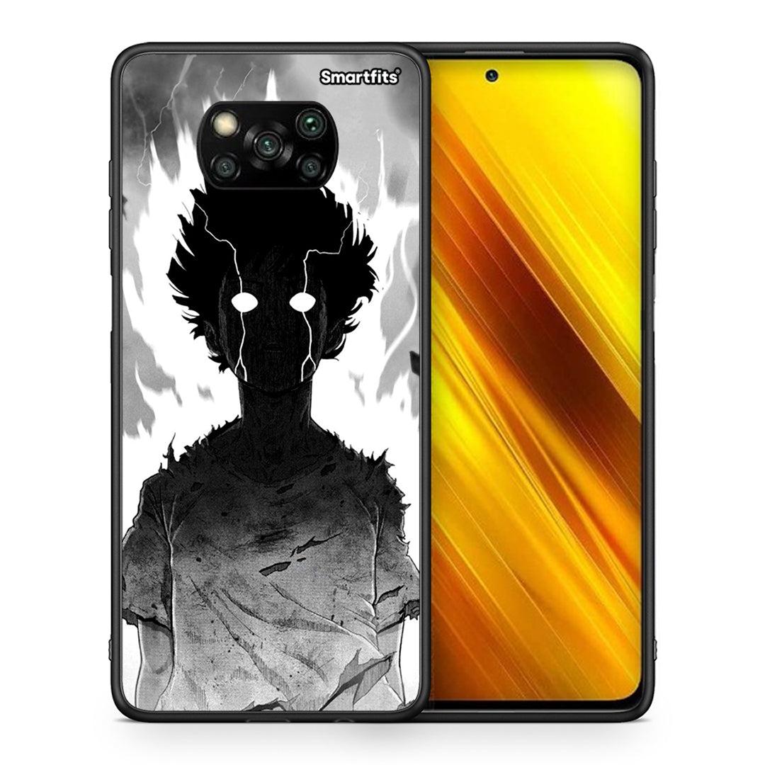 Θήκη Xiaomi Poco X3 Anime Boy από τη Smartfits με σχέδιο στο πίσω μέρος και μαύρο περίβλημα | Xiaomi Poco X3 Anime Boy case with colorful back and black bezels