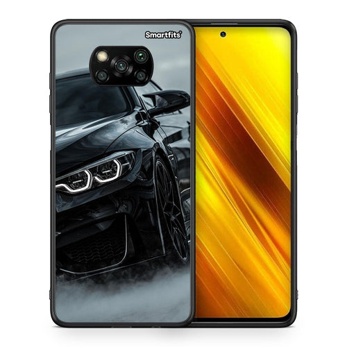 Θήκη Xiaomi Poco X3 Black BMW από τη Smartfits με σχέδιο στο πίσω μέρος και μαύρο περίβλημα | Xiaomi Poco X3 Black BMW case with colorful back and black bezels