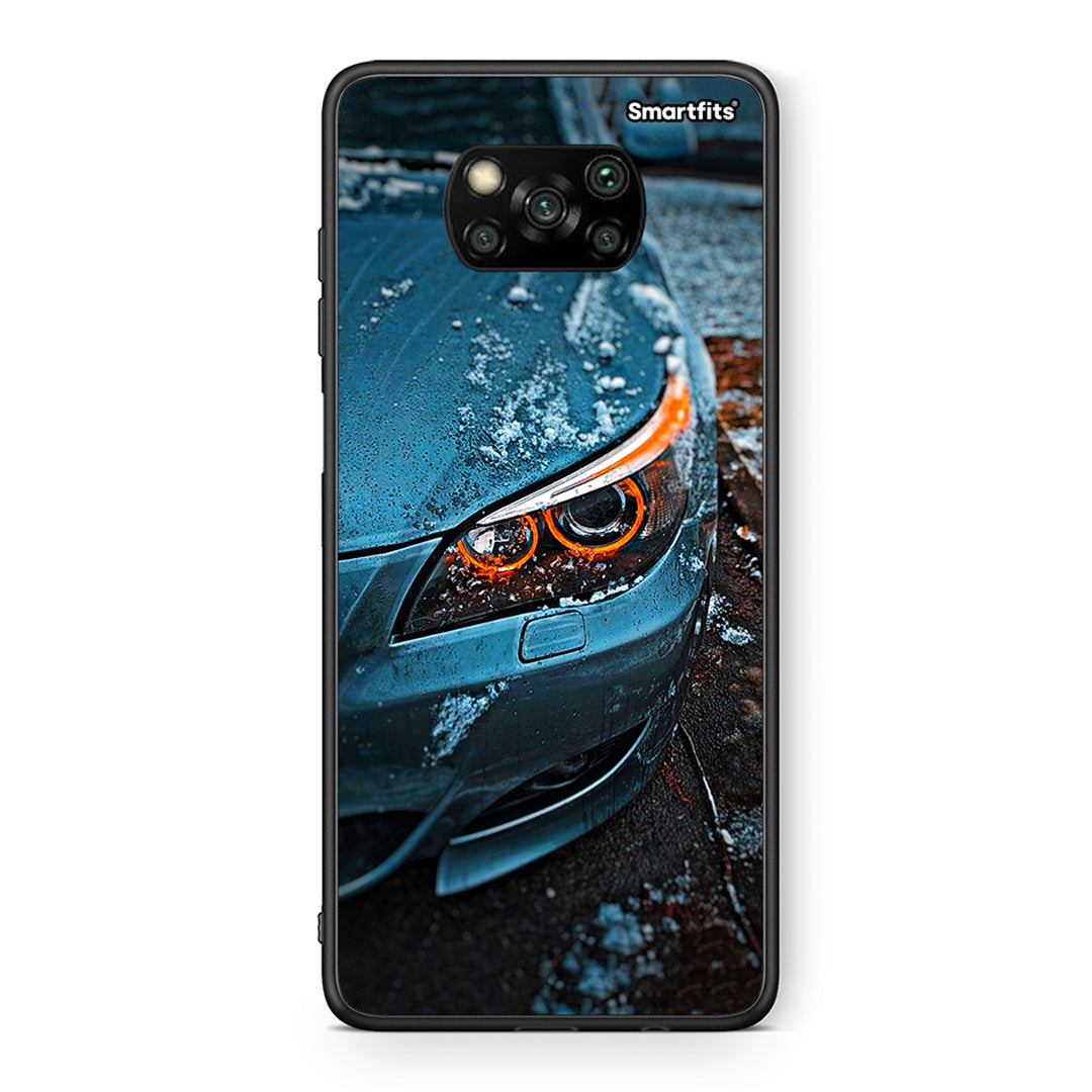 Θήκη Xiaomi Poco X3 Bmw E60 από τη Smartfits με σχέδιο στο πίσω μέρος και μαύρο περίβλημα | Xiaomi Poco X3 Bmw E60 case with colorful back and black bezels
