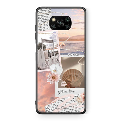 Θήκη Αγίου Βαλεντίνου Xiaomi Poco X3 Golden Hour από τη Smartfits με σχέδιο στο πίσω μέρος και μαύρο περίβλημα | Xiaomi Poco X3 Golden Hour case with colorful back and black bezels