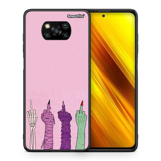 Θήκη Xiaomi Poco X3 Halloween Be A Lady από τη Smartfits με σχέδιο στο πίσω μέρος και μαύρο περίβλημα | Xiaomi Poco X3 Halloween Be A Lady case with colorful back and black bezels