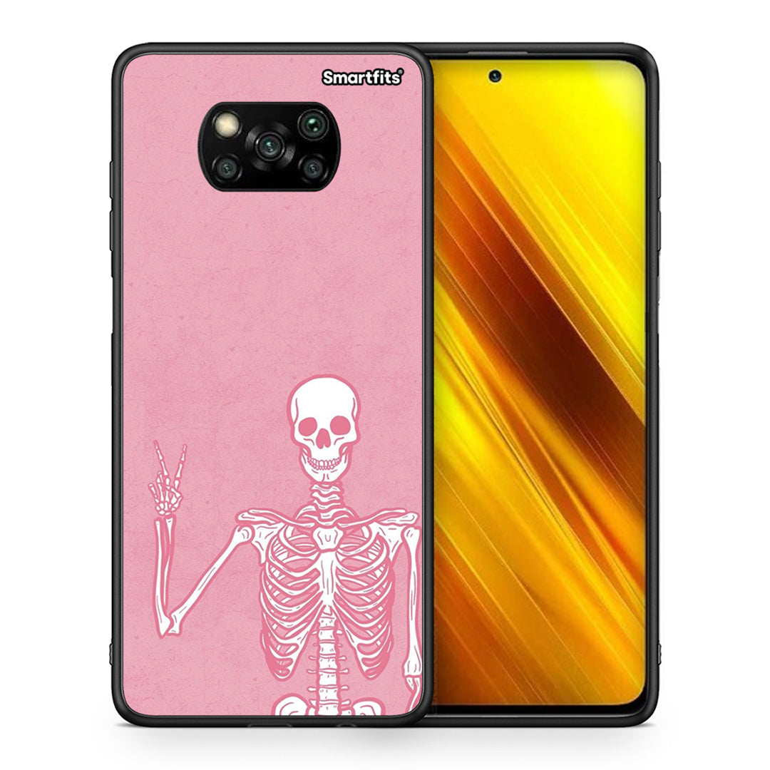 Θήκη Xiaomi Poco X3 Halloween Motivation από τη Smartfits με σχέδιο στο πίσω μέρος και μαύρο περίβλημα | Xiaomi Poco X3 Halloween Motivation case with colorful back and black bezels
