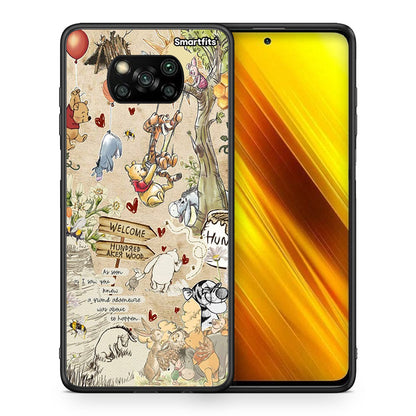 Θήκη Xiaomi Poco X3 Happy Friends από τη Smartfits με σχέδιο στο πίσω μέρος και μαύρο περίβλημα | Xiaomi Poco X3 Happy Friends case with colorful back and black bezels