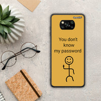 Thumbnail for My Password - Xiaomi Poco X3 / X3 Pro / X3 NFC θήκη