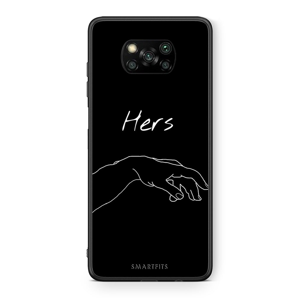 Θήκη Αγίου Βαλεντίνου Xiaomi Poco X3 Aeshetic Love 1 από τη Smartfits με σχέδιο στο πίσω μέρος και μαύρο περίβλημα | Xiaomi Poco X3 Aeshetic Love 1 case with colorful back and black bezels
