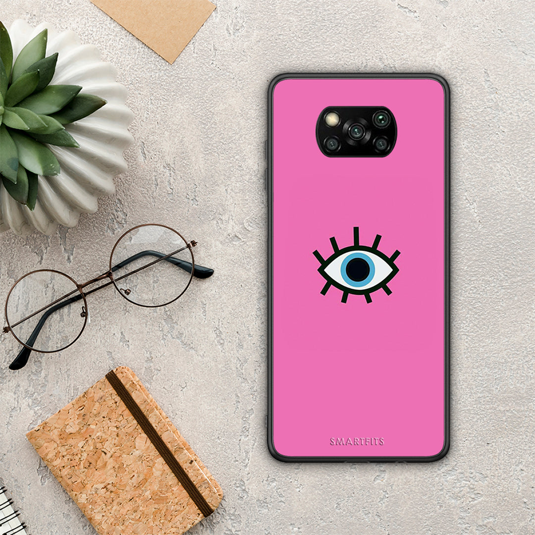 Blue Eye Pink - Xiaomi Poco X3 / X3 Pro / X3 NFC θήκη
