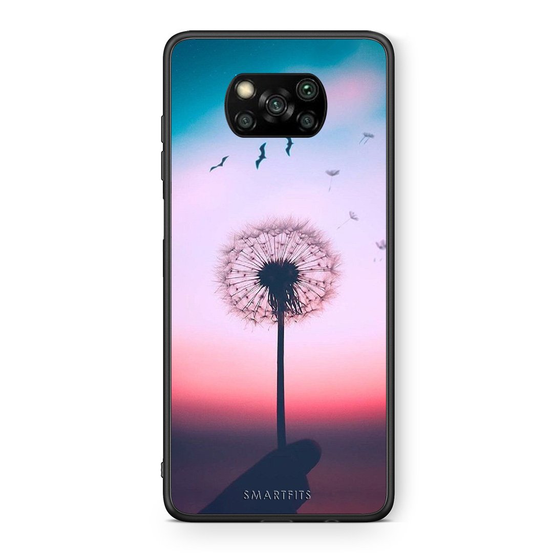 Θήκη Xiaomi Poco X3 Wish Boho από τη Smartfits με σχέδιο στο πίσω μέρος και μαύρο περίβλημα | Xiaomi Poco X3 Wish Boho case with colorful back and black bezels