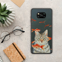 Thumbnail for Cat Goldfish - Xiaomi Poco X3 / X3 Pro / X3 NFC θήκη