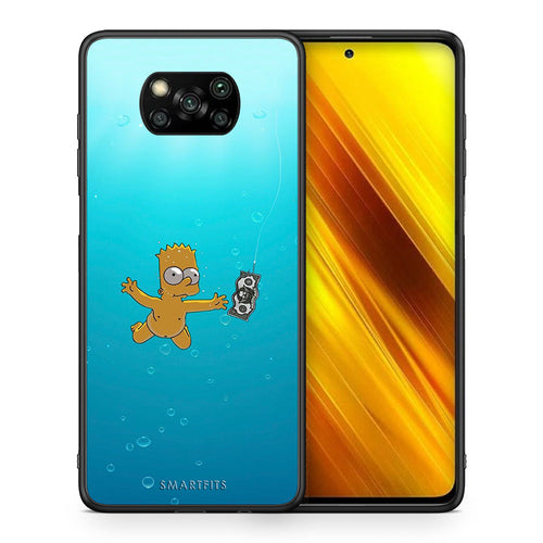 Θήκη Xiaomi Poco X3 Chasing Money από τη Smartfits με σχέδιο στο πίσω μέρος και μαύρο περίβλημα | Xiaomi Poco X3 Chasing Money case with colorful back and black bezels