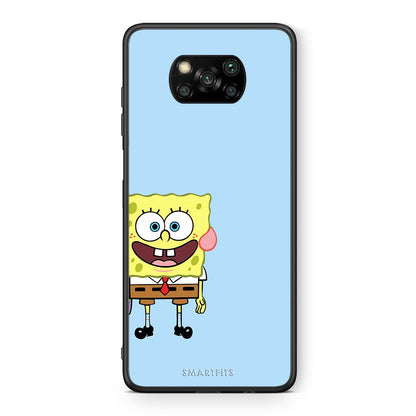 Θήκη Xiaomi Poco X3 Friends Bob από τη Smartfits με σχέδιο στο πίσω μέρος και μαύρο περίβλημα | Xiaomi Poco X3 Friends Bob case with colorful back and black bezels