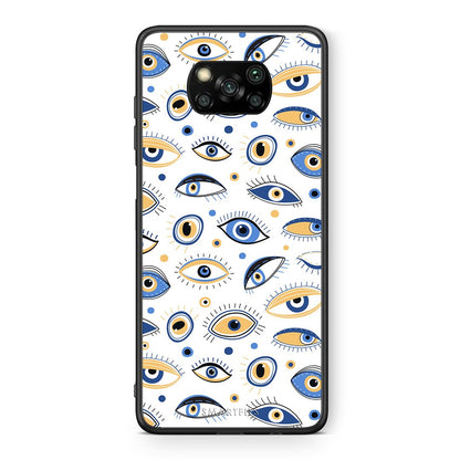 Θήκη Xiaomi Poco X3 Ftou Ftou από τη Smartfits με σχέδιο στο πίσω μέρος και μαύρο περίβλημα | Xiaomi Poco X3 LineArt Kiss case with colorful back and black bezels