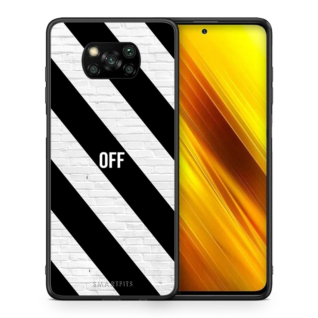 Θήκη Xiaomi Poco X3 Get Off από τη Smartfits με σχέδιο στο πίσω μέρος και μαύρο περίβλημα | Xiaomi Poco X3 Get Off case with colorful back and black bezels