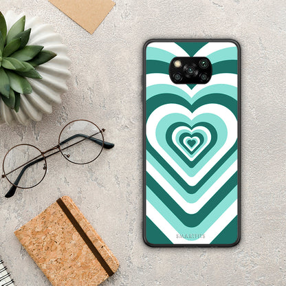 Green Hearts - Xiaomi Poco X3 / X3 Pro / X3 NFC θήκη