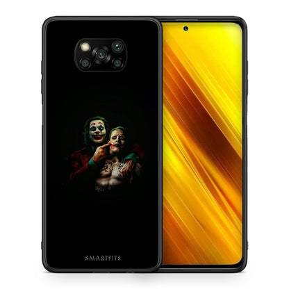 Θήκη Xiaomi Poco X3 Clown Hero από τη Smartfits με σχέδιο στο πίσω μέρος και μαύρο περίβλημα | Xiaomi Poco X3 Clown Hero case with colorful back and black bezels