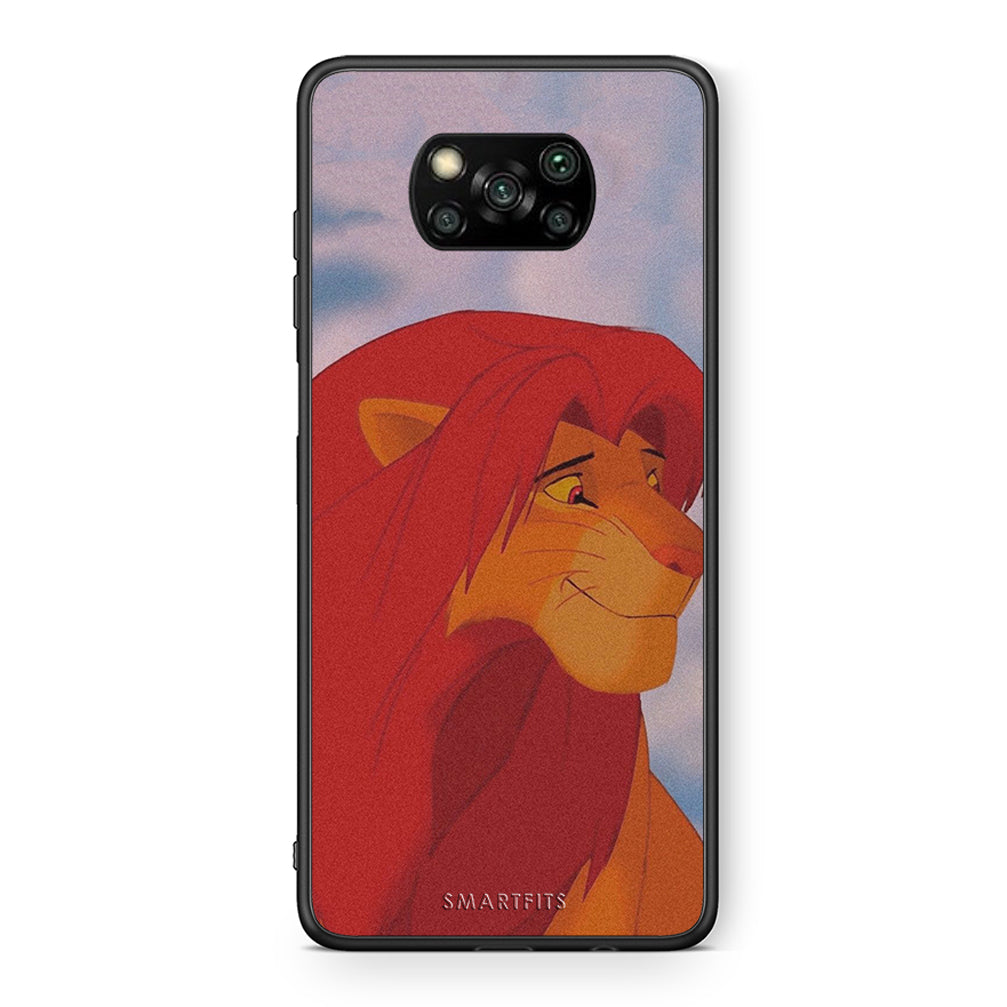 Θήκη Αγίου Βαλεντίνου Xiaomi Poco X3 Lion Love 1 από τη Smartfits με σχέδιο στο πίσω μέρος και μαύρο περίβλημα | Xiaomi Poco X3 Lion Love 1 case with colorful back and black bezels
