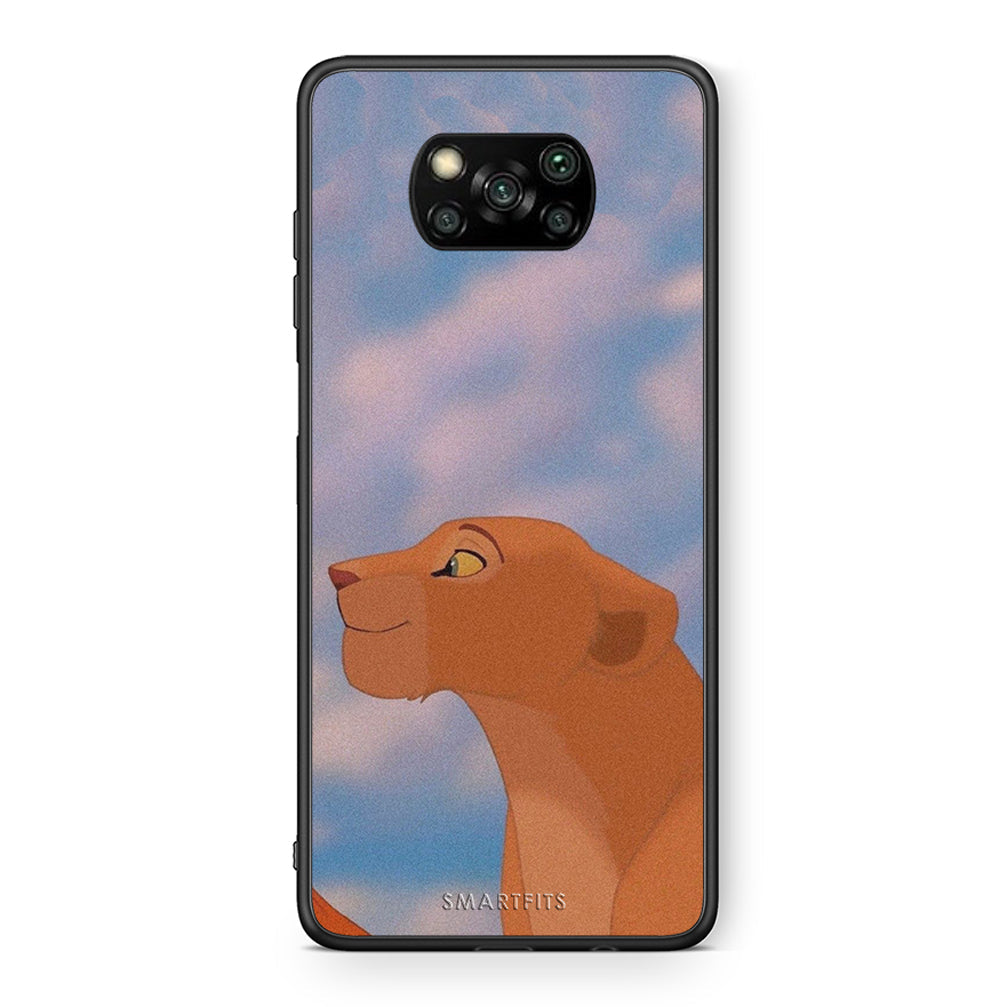 Θήκη Αγίου Βαλεντίνου Xiaomi Poco X3 Lion Love 2 από τη Smartfits με σχέδιο στο πίσω μέρος και μαύρο περίβλημα | Xiaomi Poco X3 Lion Love 2 case with colorful back and black bezels