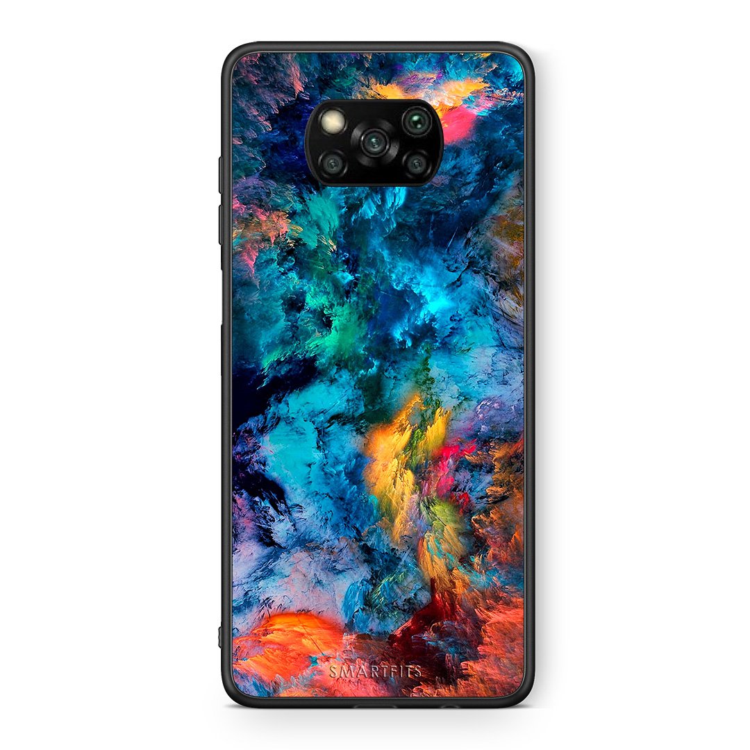 Θήκη Xiaomi Poco X3 Crayola Paint από τη Smartfits με σχέδιο στο πίσω μέρος και μαύρο περίβλημα | Xiaomi Poco X3 Crayola Paint case with colorful back and black bezels