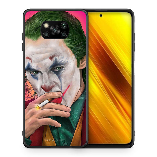 Θήκη Xiaomi Poco X3 JokesOnU PopArt από τη Smartfits με σχέδιο στο πίσω μέρος και μαύρο περίβλημα | Xiaomi Poco X3 JokesOnU PopArt case with colorful back and black bezels