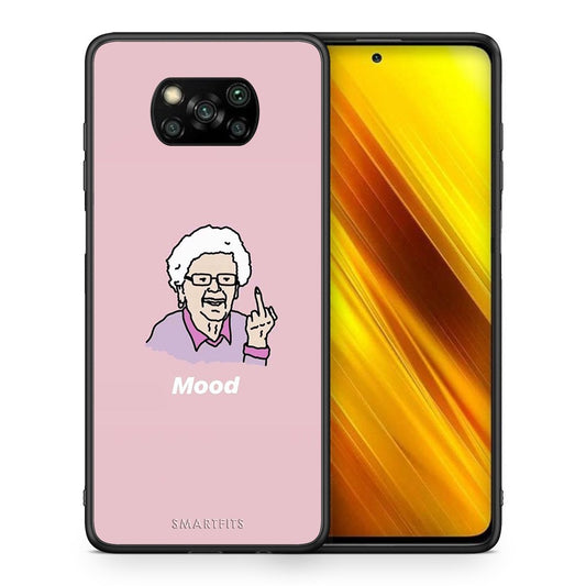 Θήκη Xiaomi Poco X3 Mood PopArt από τη Smartfits με σχέδιο στο πίσω μέρος και μαύρο περίβλημα | Xiaomi Poco X3 Mood PopArt case with colorful back and black bezels