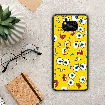 PopArt Sponge - Xiaomi Poco X3 / X3 Pro / X3 NFC θήκη
