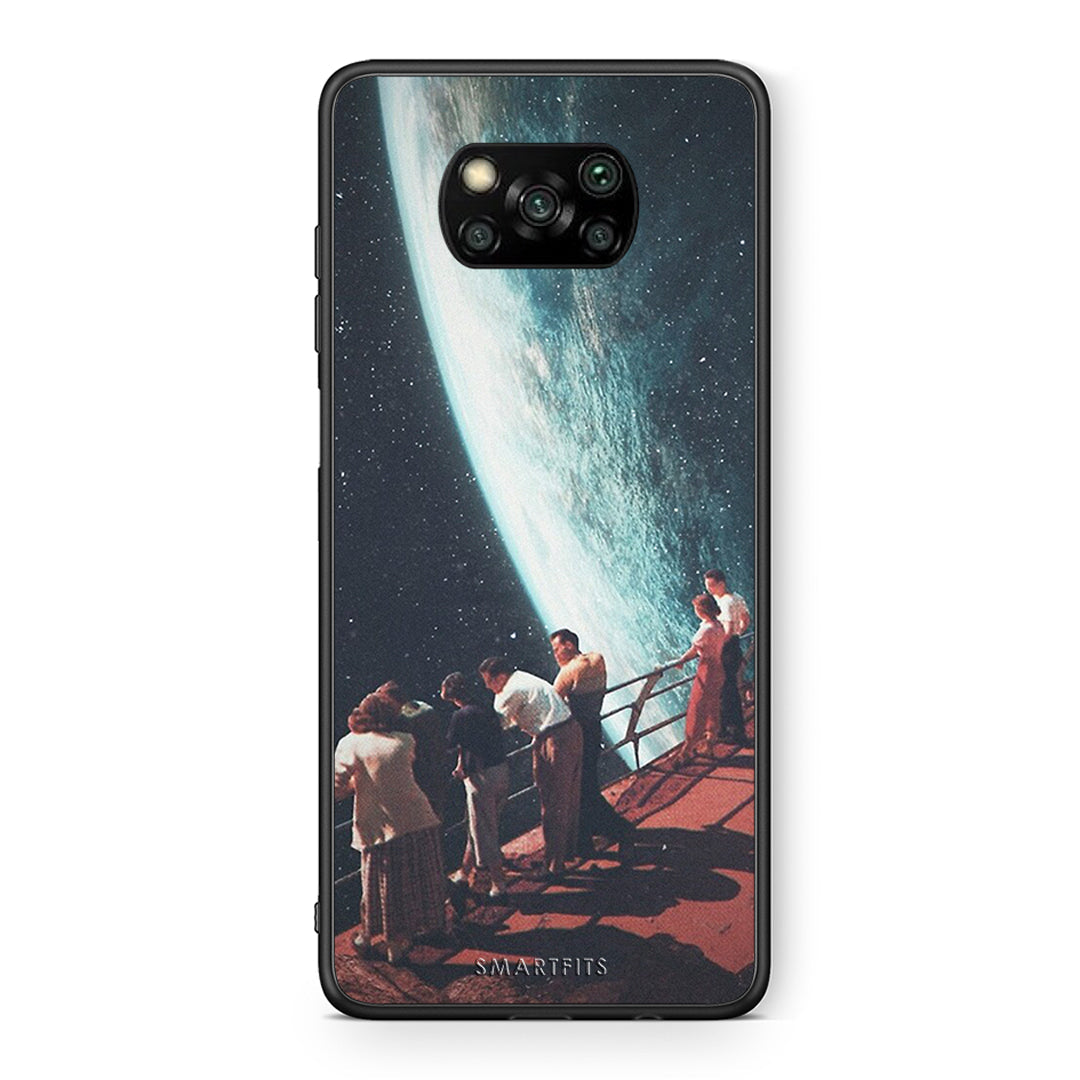 Θήκη Xiaomi Poco X3 Surreal View από τη Smartfits με σχέδιο στο πίσω μέρος και μαύρο περίβλημα | Xiaomi Poco X3 Surreal View case with colorful back and black bezels