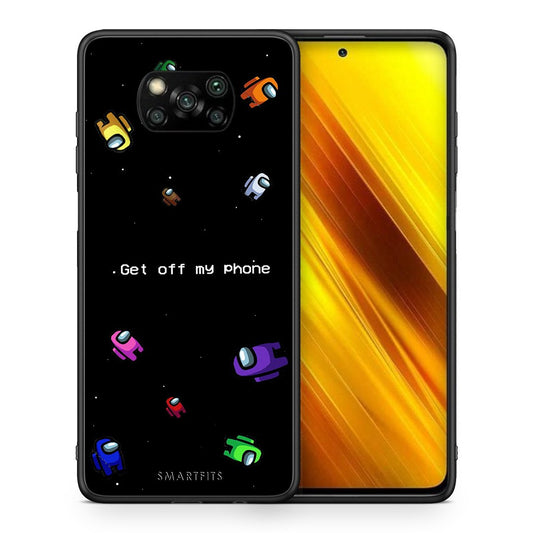 Θήκη Xiaomi Poco X3 AFK Text από τη Smartfits με σχέδιο στο πίσω μέρος και μαύρο περίβλημα | Xiaomi Poco X3 AFK Text case with colorful back and black bezels