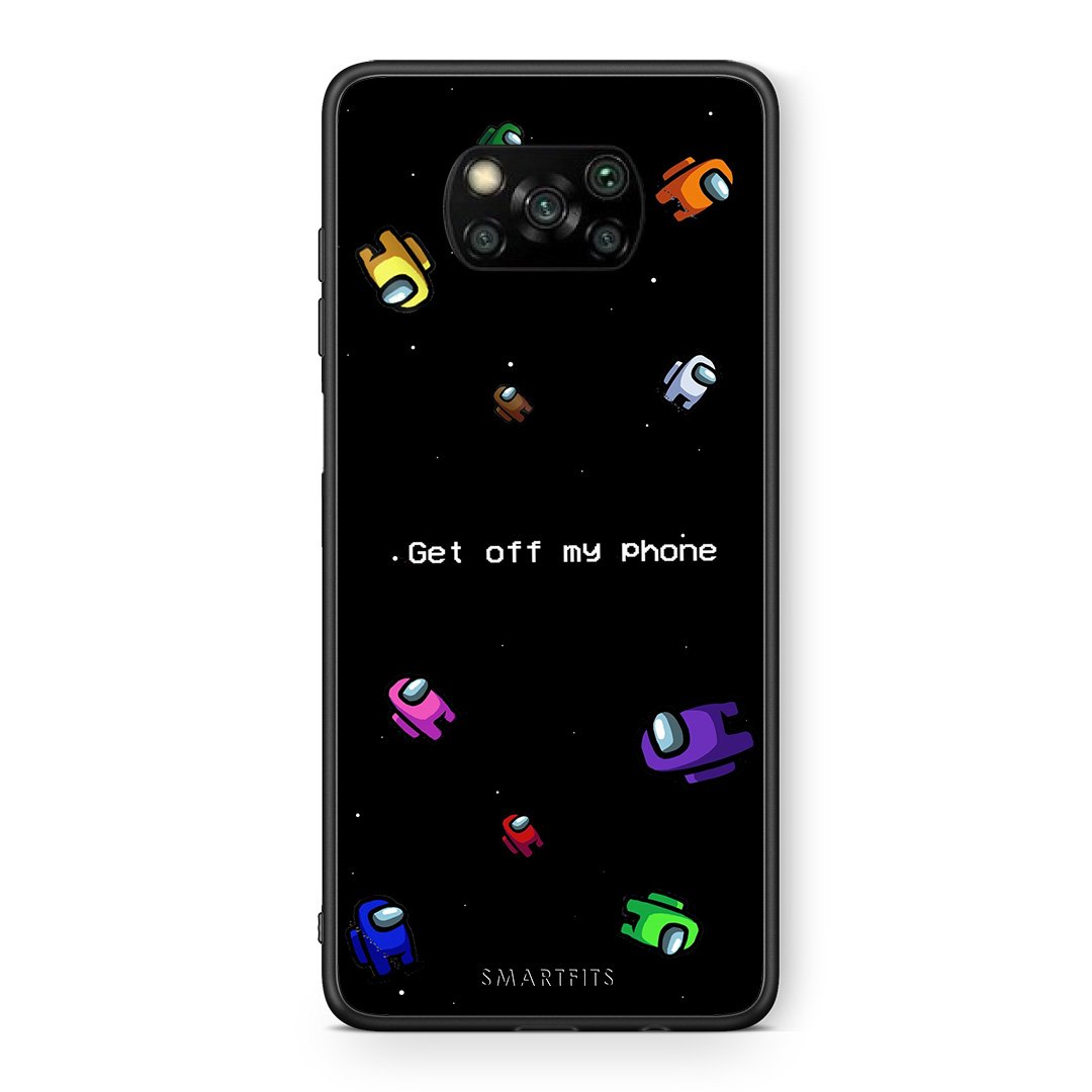 Θήκη Xiaomi Poco X3 AFK Text από τη Smartfits με σχέδιο στο πίσω μέρος και μαύρο περίβλημα | Xiaomi Poco X3 AFK Text case with colorful back and black bezels