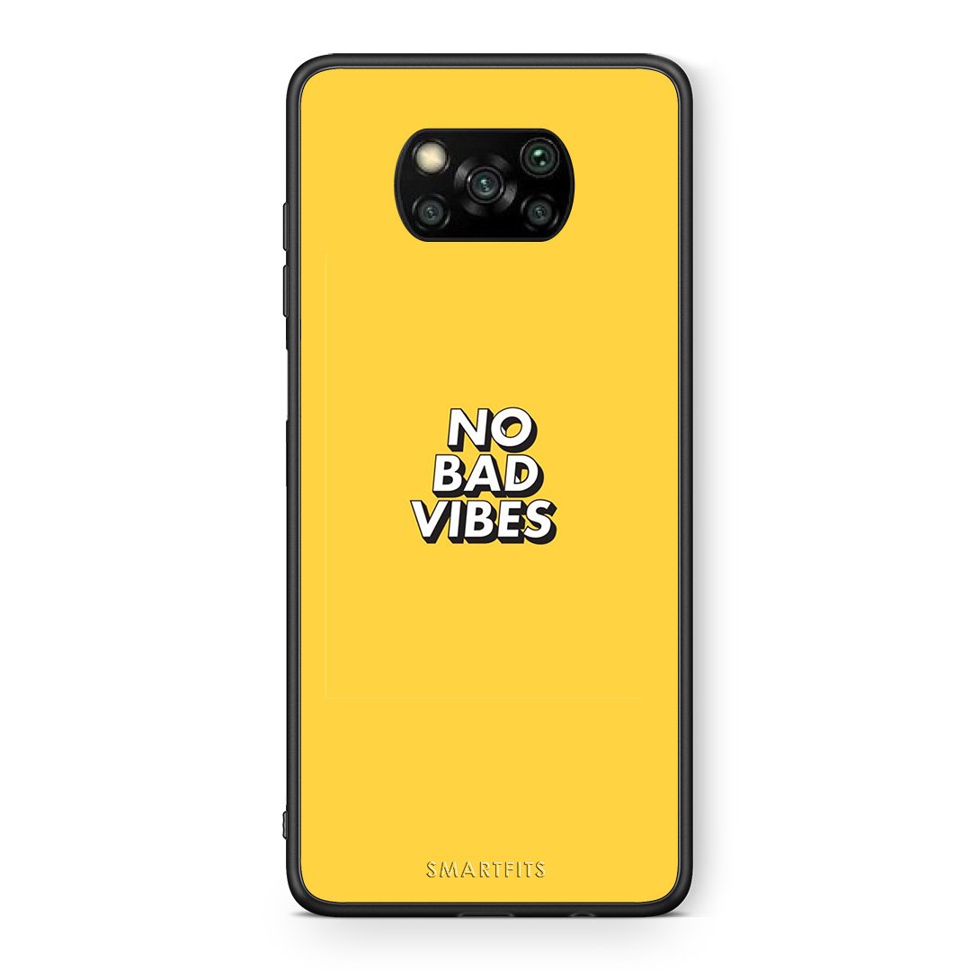 Θήκη Xiaomi Poco X3 Vibes Text από τη Smartfits με σχέδιο στο πίσω μέρος και μαύρο περίβλημα | Xiaomi Poco X3 Vibes Text case with colorful back and black bezels