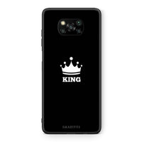 Thumbnail for Θήκη Xiaomi Poco X3 King Valentine από τη Smartfits με σχέδιο στο πίσω μέρος και μαύρο περίβλημα | Xiaomi Poco X3 King Valentine case with colorful back and black bezels