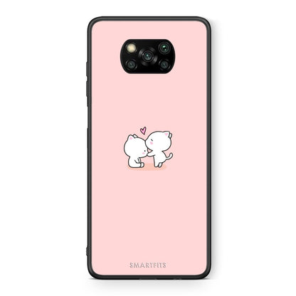 Θήκη Xiaomi Poco X3 Love Valentine από τη Smartfits με σχέδιο στο πίσω μέρος και μαύρο περίβλημα | Xiaomi Poco X3 Love Valentine case with colorful back and black bezels