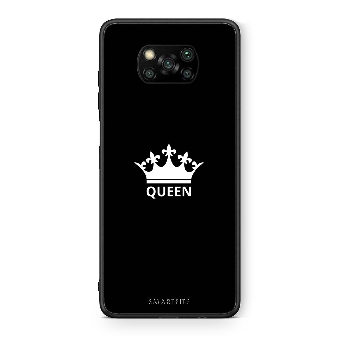 Θήκη Xiaomi Poco X3 Queen Valentine από τη Smartfits με σχέδιο στο πίσω μέρος και μαύρο περίβλημα | Xiaomi Poco X3 Queen Valentine case with colorful back and black bezels